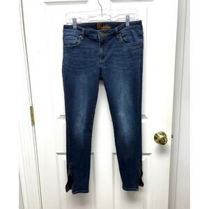 Kut From the Kloth Jeans Skinny Zip Ankle Medium Wash Size 6
